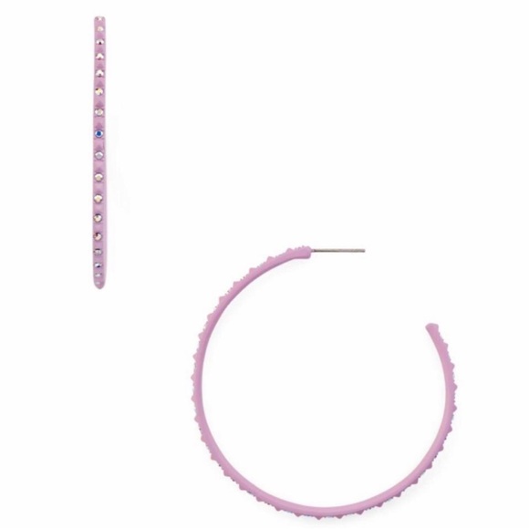 NWT KENDRA SCOTT Val Lilac Matte Earrings - Picture 3 of 6